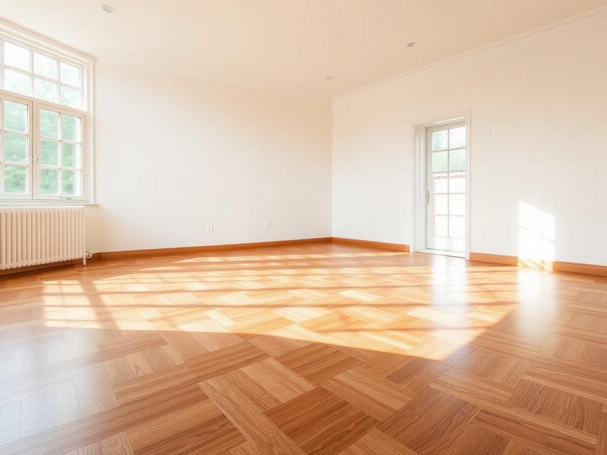 Wohnung mit Parkett